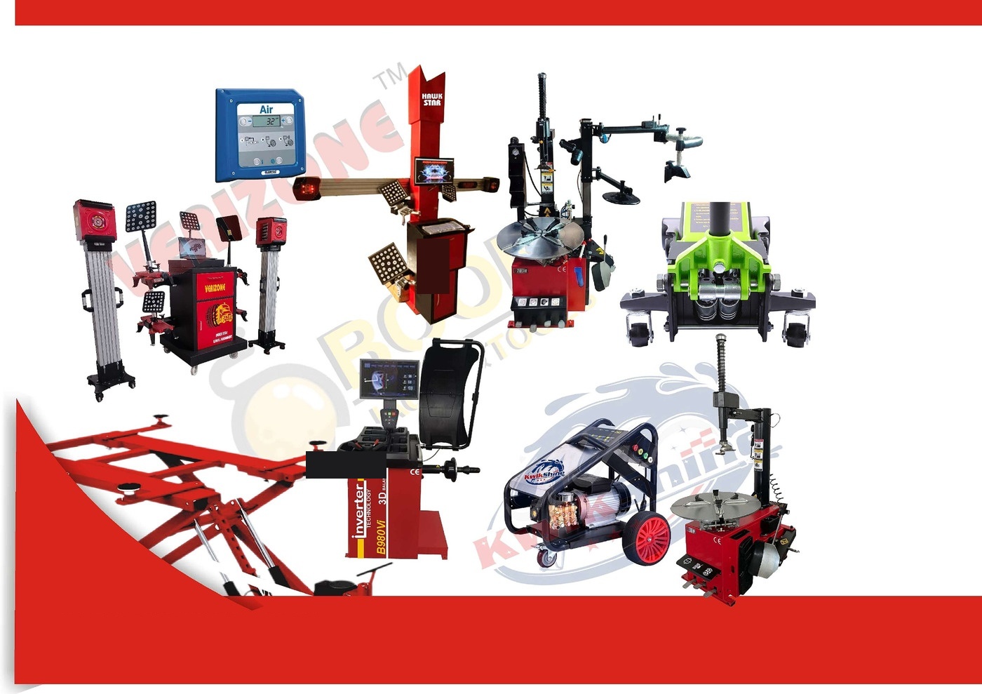 VD INTELLISYS OVERSEAS automotive equipment range